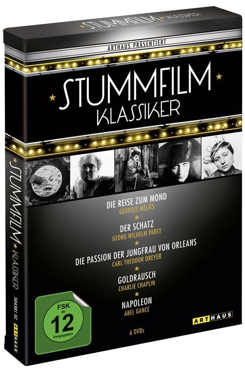 DVD Cover: Stummfilmklassiker Edition