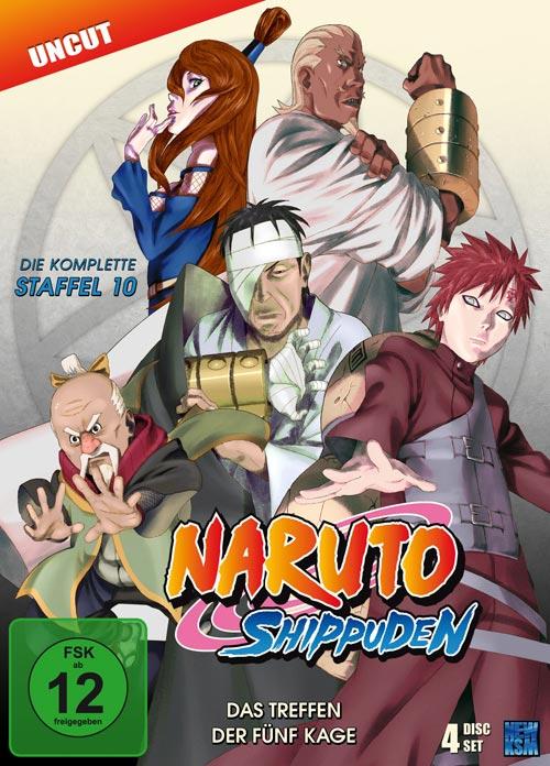 DVD Cover: Naruto Shippuden - Box 10
