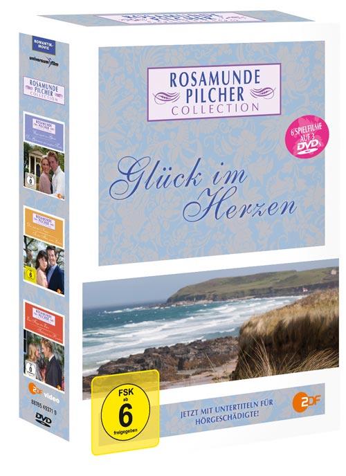 DVD Cover: Rosamunde Pilcher Collection 14 - Glück im Herzen