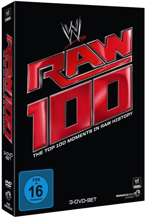 DVD Cover: WWE Top 100 Raw Moments