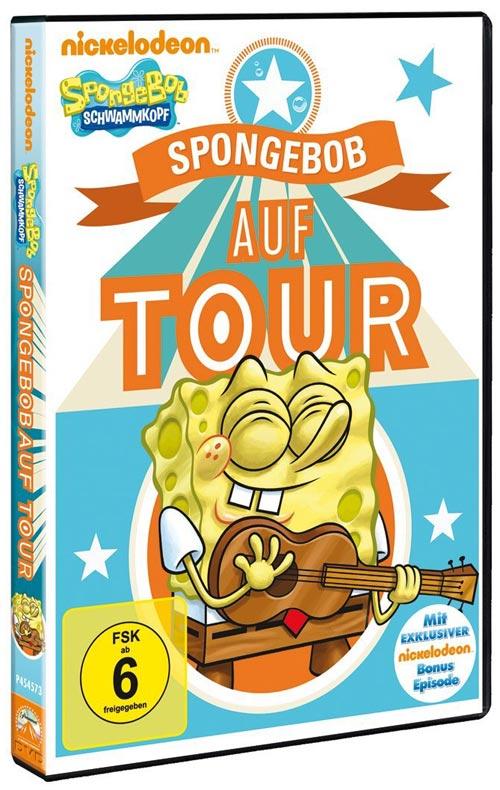 DVD Cover: SpongeBob Schwammkopf - SpongeBob auf Tour