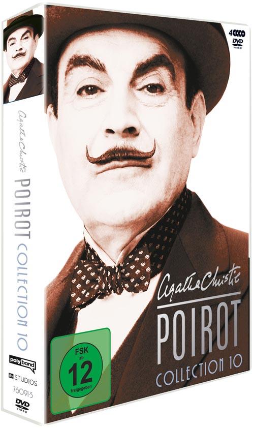 DVD Cover: Agatha Christie's Hercule Poirot - Collection 10