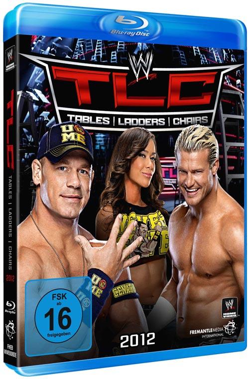 DVD Cover: TLC 2012 - Tables, Ladders and Chairs