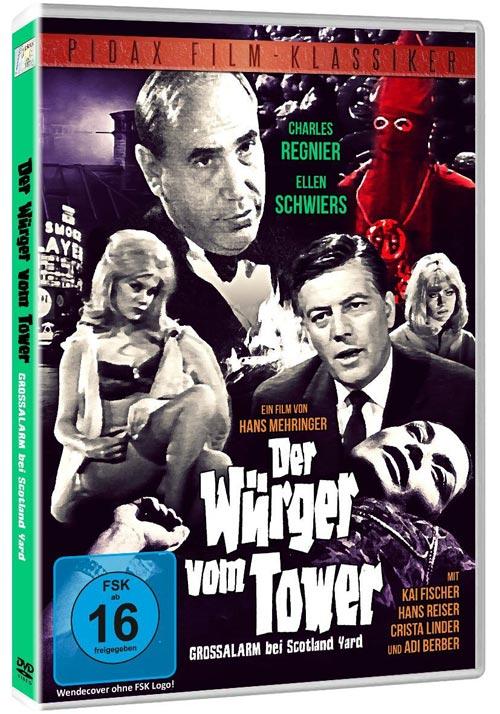 DVD Cover: Pidax Film-Klassiker: Der Würger vom Tower