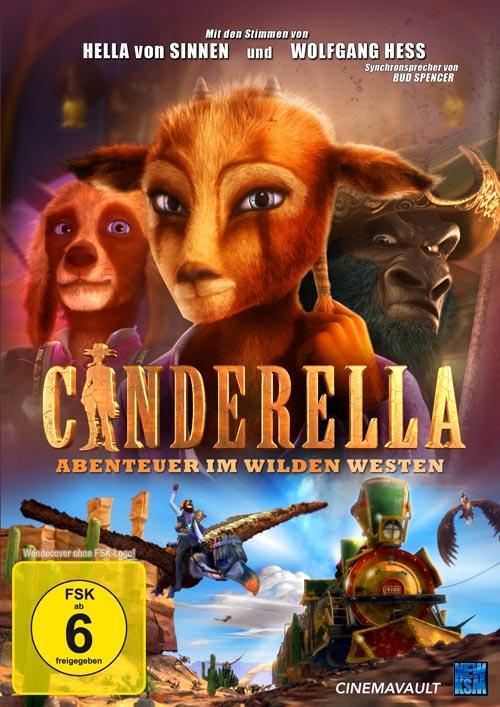 DVD Cover:  Cinderella - Abenteuer im Wilden Westen