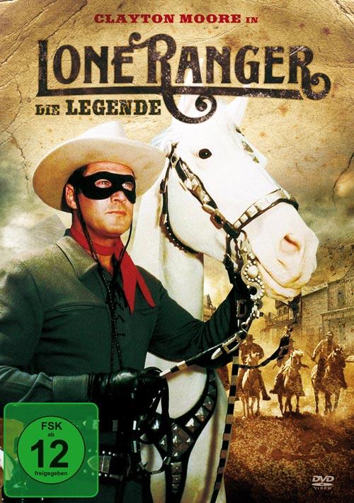 DVD Cover:  Lone Ranger - Die Legende