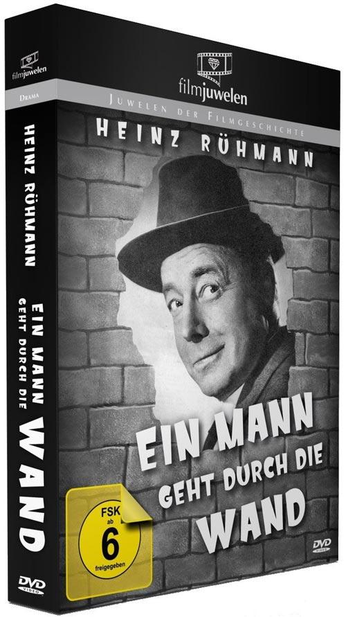 DVD Cover: Ein Mann geht durch die Wand