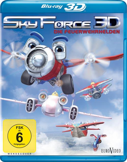 DVD Cover: Sky Force - Helden der Lüfte - 3D