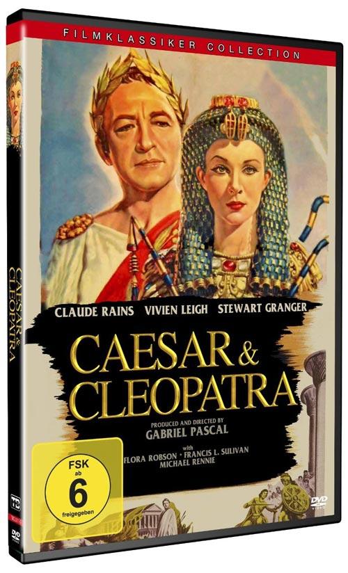 DVD Cover: Caesar und Cleopatra - Filmklassiker Collection