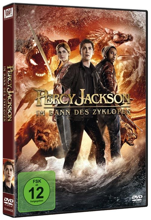 DVD Cover: Percy Jackson - Im Bann des Zyklopen