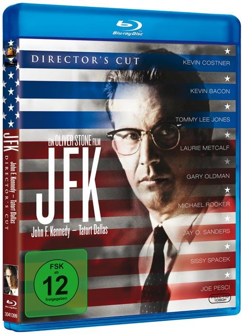 DVD Cover: JFK - John F. Kennedy - Tatort Dallas - Director's Cut