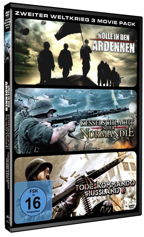 DVD Cover: Zweiter Weltkrieg - 3 Movie Pack