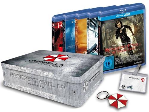 DVD Cover: Resident Evil 1-5 - Collectors Box - Limited Edition