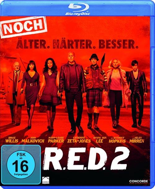 DVD Cover: R.E.D. 2 - Noch Älter. Härter. Besser.
