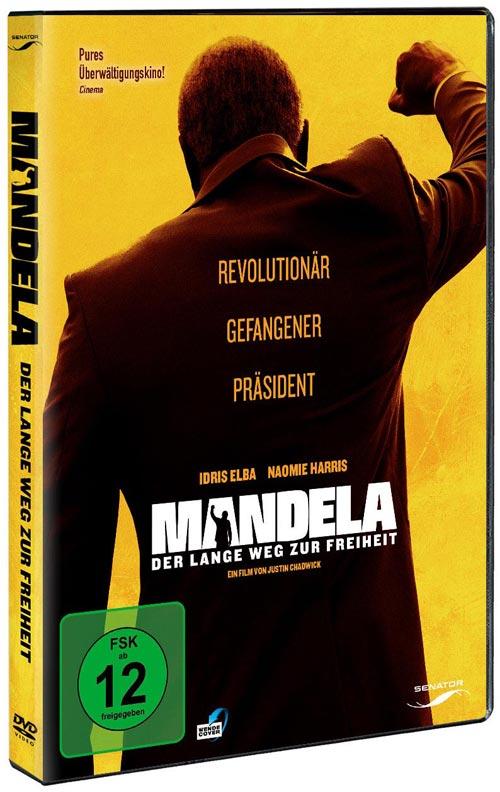 DVD Cover: Mandela - Der lange Weg zur Freiheit