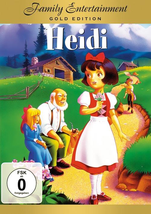 DVD Cover: Family Entertainment Gold Edition: Heidi