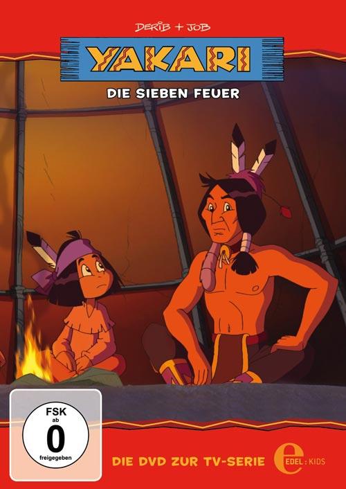 DVD Cover: Yakari - Die DVD zur TV-Serie - Die sieben Feuer