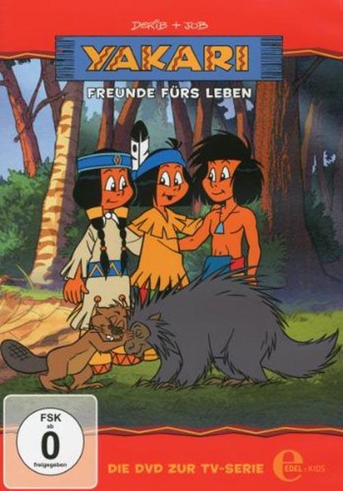 DVD Cover: Yakari - Die DVD zur TV-Serie - Freunde frs Leben