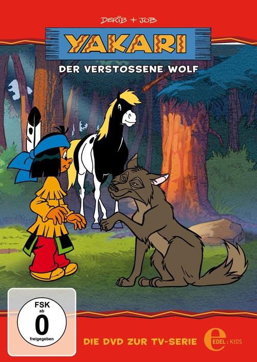 DVD Cover: Yakari - Die DVD zur TV-Serie - Der verstoene Wolf