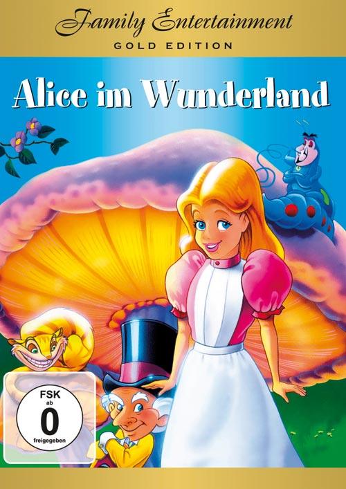 DVD Cover: Family Entertainment Gold Edition: Alice im Wunderland