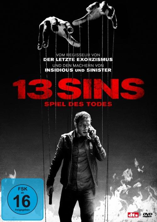DVD Cover: 13 Sins - Spiel des Todes