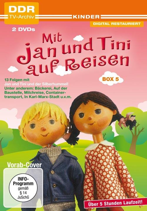 DVD Cover: Mit Jan und Tini auf Reisen - Box 5