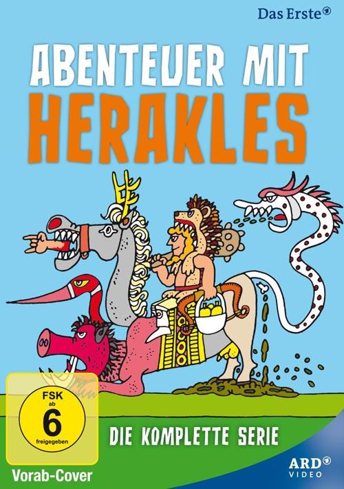 DVD Cover: Abenteuer mit Herakles - Die komplette Serie