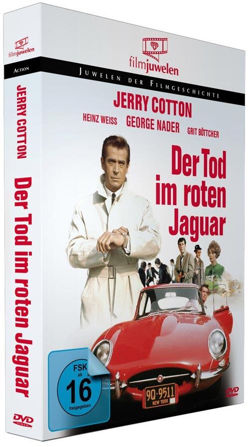 DVD Cover: Jerry Cotton - Tod im roten Jaguar