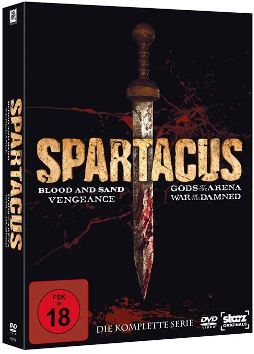 DVD Cover: Spartacus - Complete Box