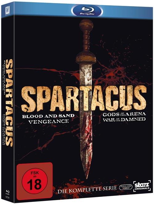 DVD Cover: Spartacus - Complete Box