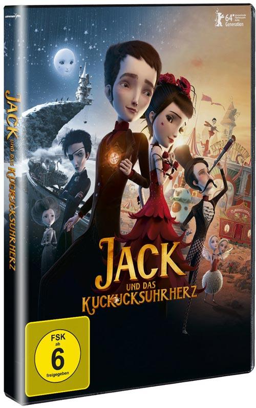 DVD Cover: Jack und das Kuckucksuhrherz