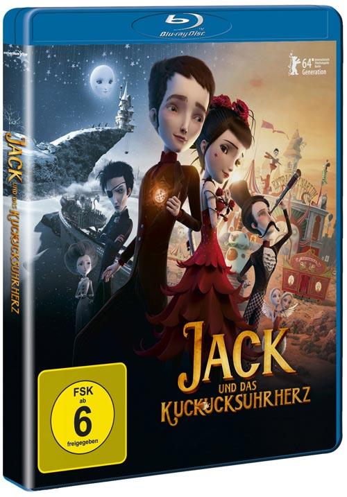DVD Cover: Jack und das Kuckucksuhrherz