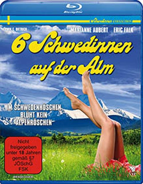 DVD Cover: 6 Schwedinnen auf der Alm