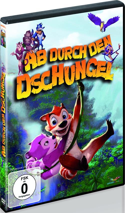 DVD Cover: Ab Durch den Dschungel