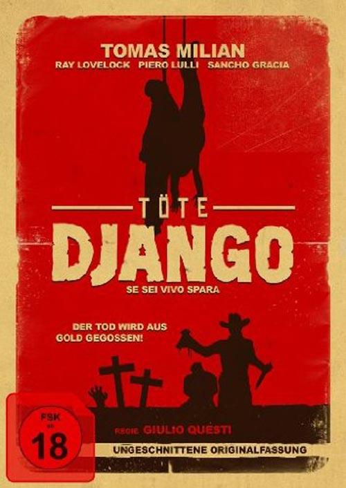 DVD Cover: Tte Django - ungeschnittene Originalfassung
