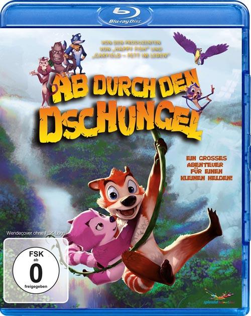DVD Cover: Ab Durch den Dschungel