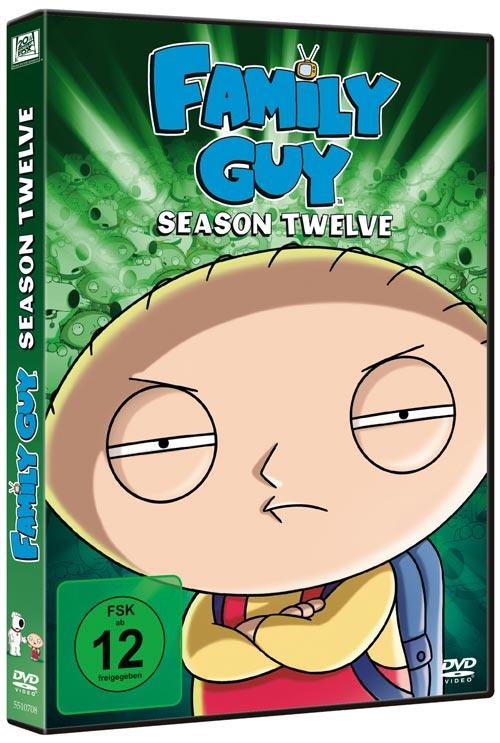 DVD Cover: Family Guy - Season 12