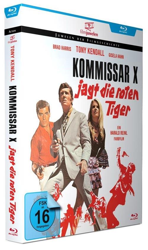 DVD Cover: Filmjuwelen: Kommissar X jagt die roten Tiger