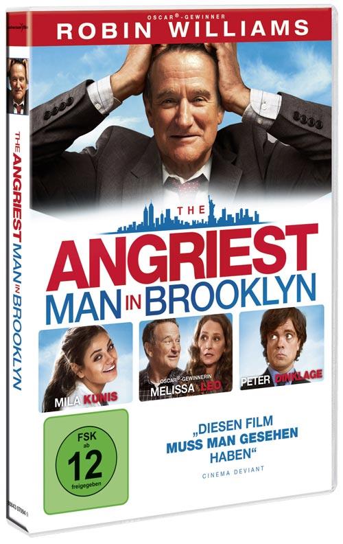 DVD Cover: The Angriest Man in Brooklyn