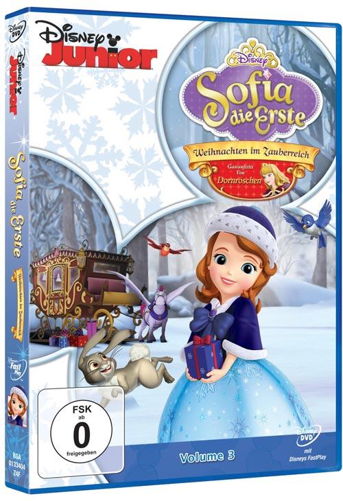 DVD Cover: Sofia die Erste - Volume 3 - Weihnachten im Zauberreich