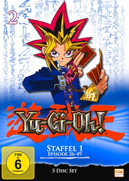 DVD Cover: Yu-Gi-Oh - Staffel 1.2