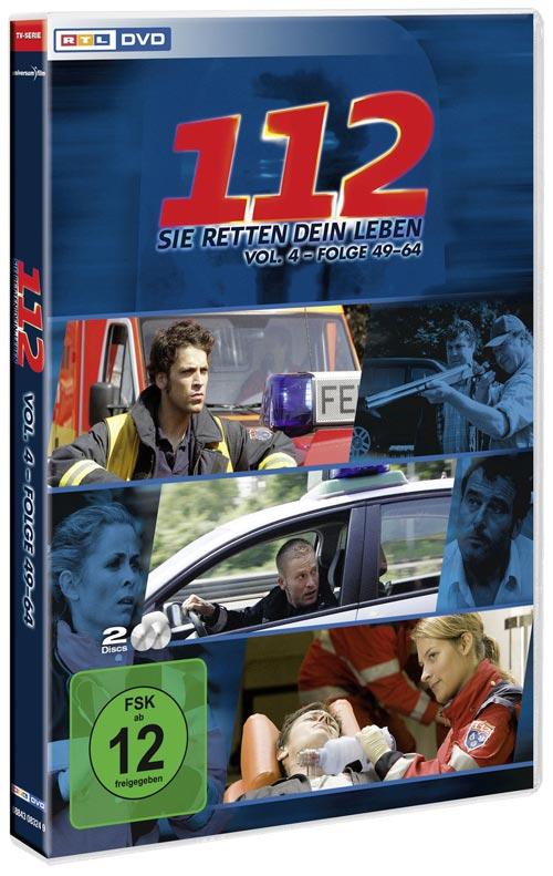 DVD Cover: 112 - Sie retten dein Leben - Vol. 4