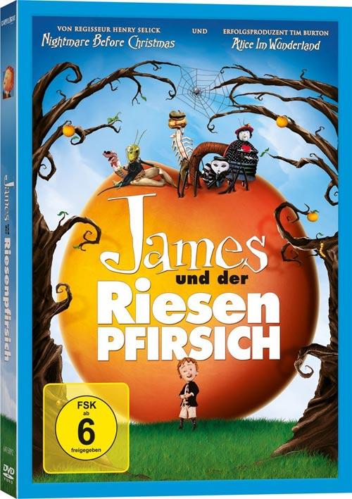 DVD Cover: James und der Riesenpfirsich