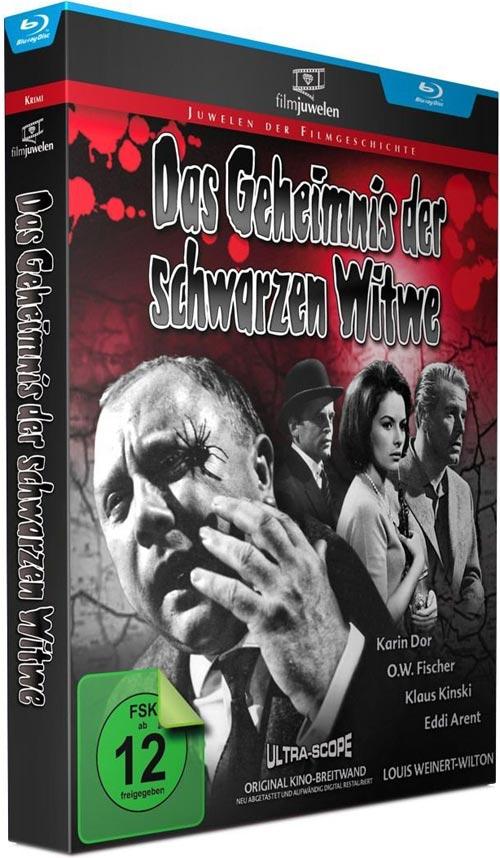 DVD Cover: Filmjuwelen: Das Geheimnis der schwarzen Witwe
