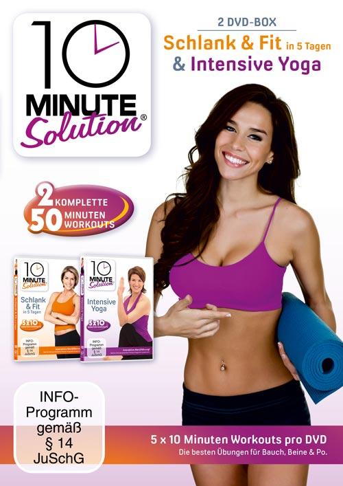 DVD Cover: 10 Minute Solution - Schlank & Fit in 5 Tagen / Yoga Intensiv