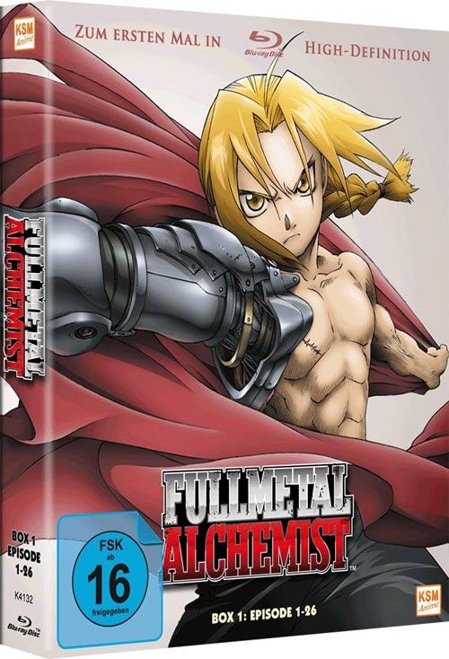DVD Cover: Fullmetal Alchemist - Box 1