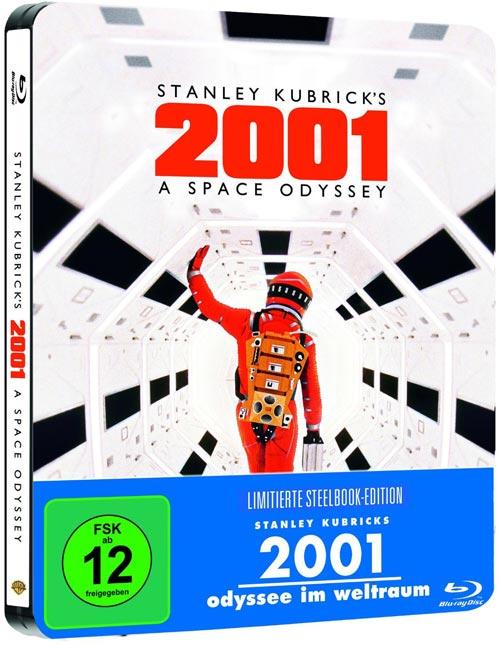 DVD Cover: 2001: Odyssee im Weltraum - Limitierte Steelbook Edition