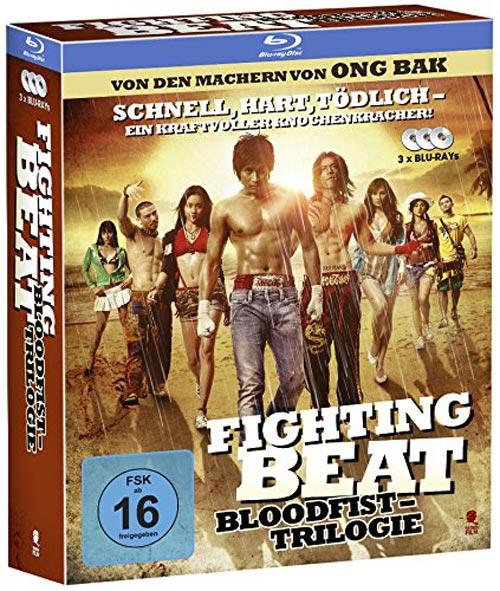 DVD Cover: Fighting Beat - Bloodfist-Trilogie