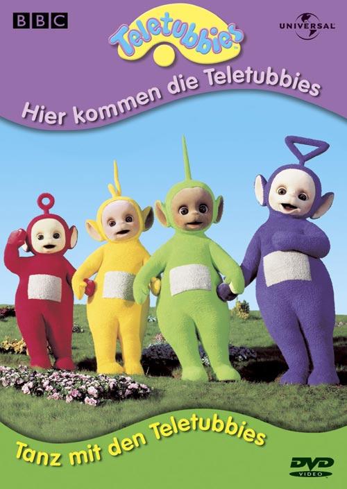DVD Cover: Teletubbies - Hier kommen die Teletubbies