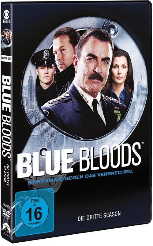DVD Cover: Blue Bloods - Season 3